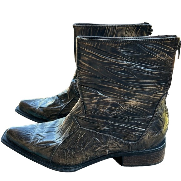 Steve Madden Other - Steve Madden Mens Matayo Brown Leather Boots Size 10 Pointed Toe